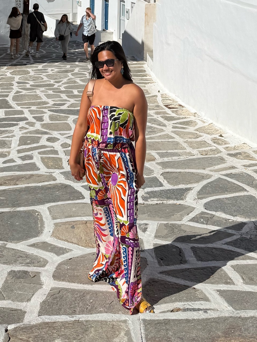 True Destination Colorful Jumpsuit - Picture 2 of 8